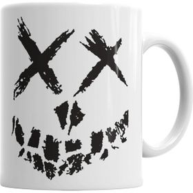 Baskı Dükkanı KB1165 Suicide Squad Skull Porselen Kupa Bardak