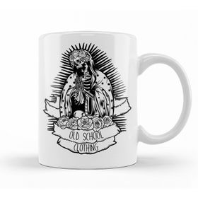 Baskı Dükkanı KB11669 Santa Muerte Porselen Kupa Bardak