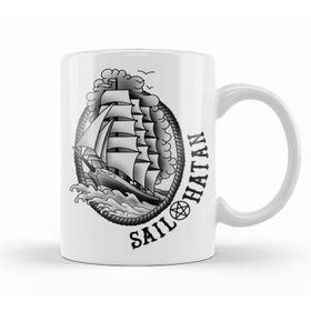 Baskı Dükkanı KB11671 Satan Sail Hatan Porselen Kupa Bardak