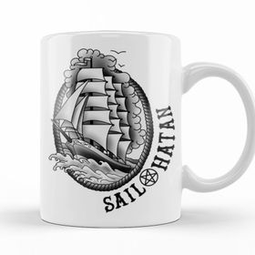 Baskı Dükkanı KB11671 Satan Sail Hatan Porselen Kupa Bardak