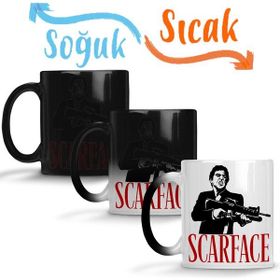 Baskı Dükkanı KB11674 Scarface Porselen Kupa Bardak
