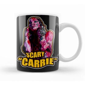 Baskı Dükkanı KB11675 Scary Carrie Porselen Kupa Bardak