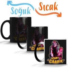 Baskı Dükkanı KB11675 Scary Carrie Porselen Kupa Bardak