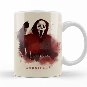 Baskı Dükkanı KB11676 Scream Ghost Face Porselen Kupa Bardak