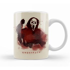 Baskı Dükkanı KB11676 Scream Ghost Face Porselen Kupa Bardak