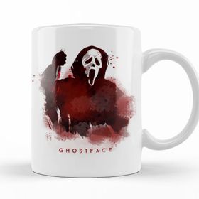 Baskı Dükkanı KB11676 Scream Ghost Face Porselen Kupa Bardak