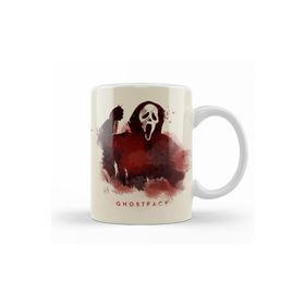 Baskı Dükkanı KB11677 Scream Ghost Face Porselen Kupa Bardak