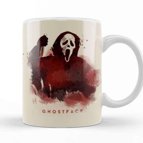 Baskı Dükkanı KB11677 Scream Ghost Face Porselen Kupa Bardak