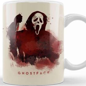 Baskı Dükkanı KB11677 Scream Ghost Face Porselen Kupa Bardak