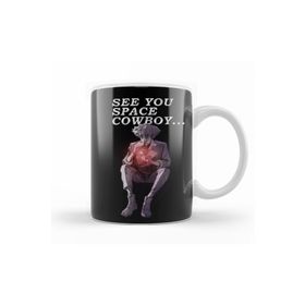 Baskı Dükkanı KB11678 See You Space Cowboy Bebop Porselen Kupa Bardak