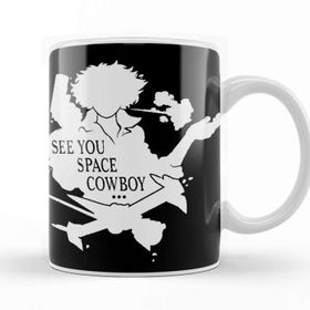 Baskı Dükkanı KB11678 See You Space Cowboy Bebop Porselen Kupa Bardak