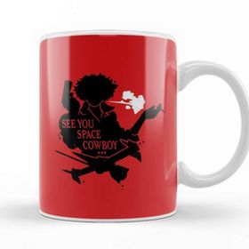 Baskı Dükkanı KB11678 See You Space Cowboy Bebop Porselen Kupa Bardak