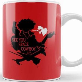 Baskı Dükkanı KB11678 See You Space Cowboy Bebop Porselen Kupa Bardak