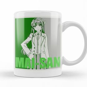 Baskı Dükkanı KB11679 Seishun Bunny Girl Mai-san Porselen Kupa Bardak