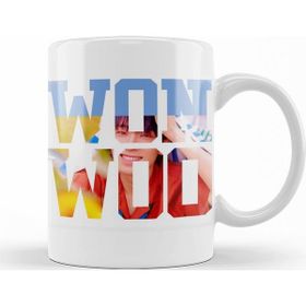 Baskı Dükkanı KB11703 Seventeen Wonwoo Porselen Kupa Bardak