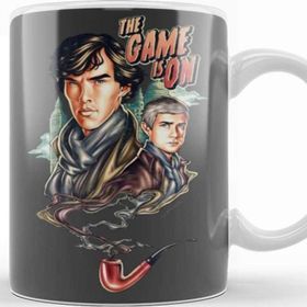 Baskı Dükkanı KB11722 Sherlock The Game Is On Porselen Kupa Bardak