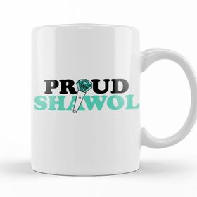 Baskı Dükkanı KB11724 Shinee Proud Shawol Porselen Kupa Bardak