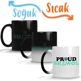 Baskı Dükkanı KB11724 Shinee Proud Shawol Porselen Kupa Bardak