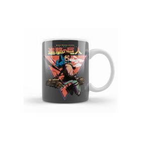 Baskı Dükkanı KB11725 Shingeki No Kyojin Attack On Titan Porselen Kupa Bardak