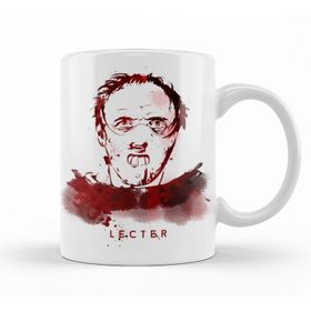 Baskı Dükkanı KB11730 Silence Of The Lambs Lecter Porselen Kupa Bardak