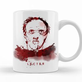 Baskı Dükkanı KB11730 Silence Of The Lambs Lecter Porselen Kupa Bardak