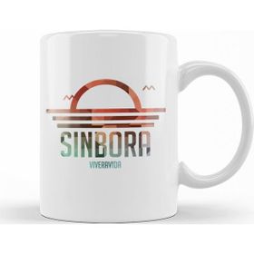 Baskı Dükkanı KB11735 Sinbora Porselen Kupa Bardak