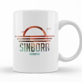 Baskı Dükkanı KB11735 Sinbora Porselen Kupa Bardak