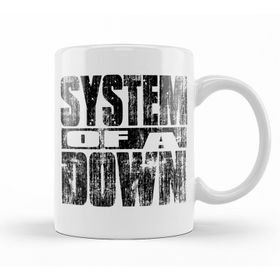 Baskı Dükkanı KB11738 Sistem Of A Down Porselen Kupa Bardak