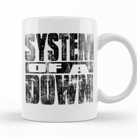 Baskı Dükkanı KB11738 Sistem Of A Down Porselen Kupa Bardak