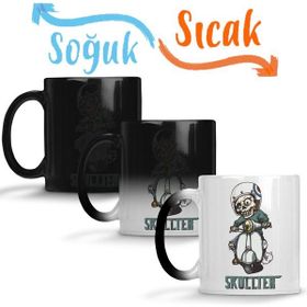 Baskı Dükkanı KB11745 Skullter Zombie Porselen Kupa