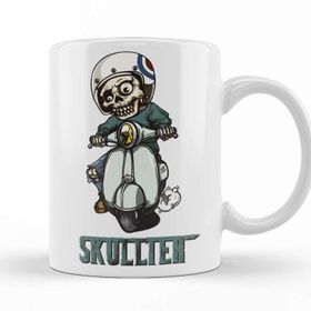 Baskı Dükkanı KB11745 Skullter Zombie Porselen Kupa