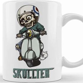 Baskı Dükkanı KB11745 Skullter Zombie Porselen Kupa