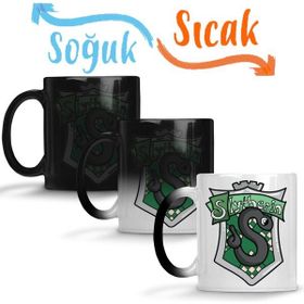 Baskı Dükkanı KB11754 Slytherin Slytherin Porselen Kupa Bardak