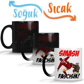 Baskı Dükkanı KB11755 Smash Branca Porselen Kupa Bardak