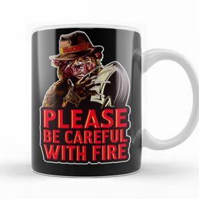 Baskı Dükkanı KB11756 Smokey The Bear Please Be Careful With Fire Porselen Kupa Bardak