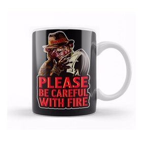 Baskı Dükkanı KB11756 Smokey The Bear Please Be Careful With Fire Porselen Kupa Bardak