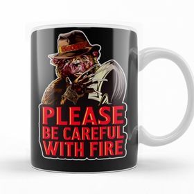 Baskı Dükkanı KB11756 Smokey The Bear Please Be Careful With Fire Porselen Kupa Bardak