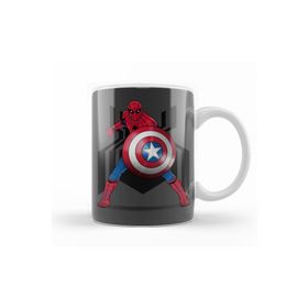 Baskı Dükkanı KB11769 Spider Man Captain Underoos Porselen Kupa Bardak