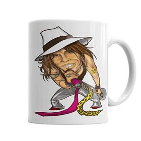Baskı Dükkanı KB1177 Steven Tyler Porselen Kupa Bardak