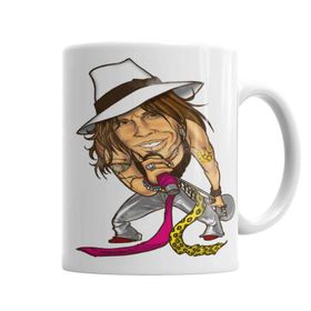 Baskı Dükkanı KB1177 Steven Tyler Porselen Kupa Bardak