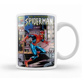 Baskı Dükkanı KB11777 Spiderman Marvel The Sensational Porselen Kupa Bardak