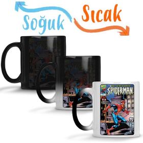 Baskı Dükkanı KB11777 Spiderman Marvel The Sensational Porselen Kupa Bardak