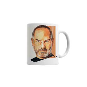 Baskı Dükkanı KB1178 Steve Jobs Porselen Kupa Bardak