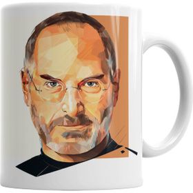 Baskı Dükkanı KB1178 Steve Jobs Porselen Kupa Bardak