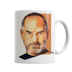 Baskı Dükkanı KB1178 Steve Jobs Porselen Kupa Bardak