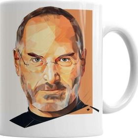 Baskı Dükkanı KB1178 Steve Jobs Porselen Kupa Bardak