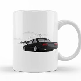 Baskı Dükkanı KB11785 Stanced Out E30 Black Porselen Kupa Bardak