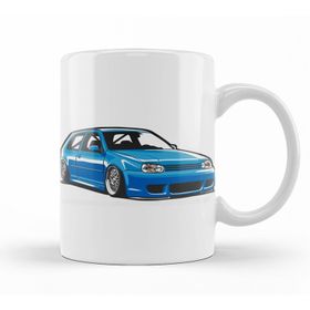 Baskı Dükkanı KB11788 Stanced Out Golf Mk4 Porselen Kupa Bardak