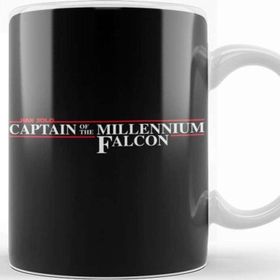 Baskı Dükkanı KB11794 Star Wars Captain Of The Millennium Falcon Porselen Kupa Bardak
