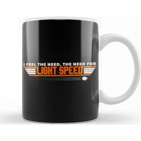 Baskı Dükkanı KB11798 Star Wars Light Speed Porselen Kupa Bardak